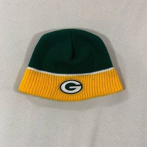 Green Bay packers vintage beanie hat cap adult size
